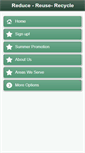 Mobile Screenshot of gotgreenrecycling.com